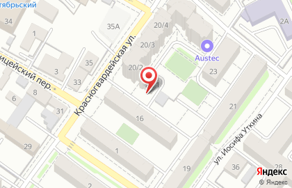 Агентство Аврора кейтеринг на Красногвардейской улице на карте