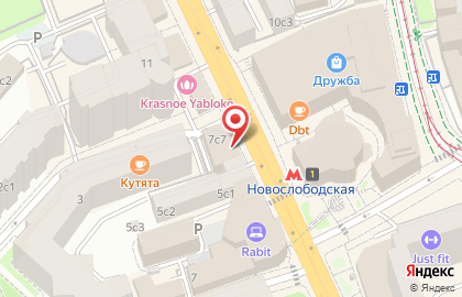 Служба вскрытия замков, ООО Аварийная служба на улице Новослободская на карте