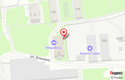 Гостиница, ОАО Учебный комбинат на карте