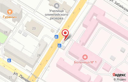 Продуктовый магазин на Баргузинской улице на карте