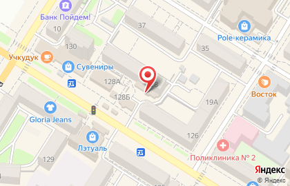Салон меха и кожи Morozko на улице Ленина, 128 на карте