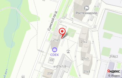 Экспериментальный, ЖСК на карте