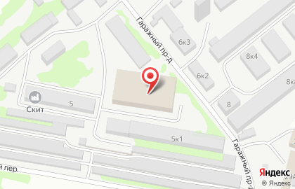 Onix в Гаражном проезде на карте