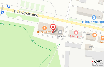 Сервисный центр DNS на улице Островского на карте
