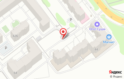 Автостоянка в Казани на карте