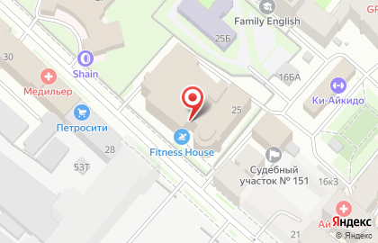 Еврейский благотворительный центр Хэсэд Авраам в Санкт-Петербурге на карте