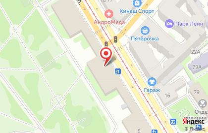 СКА на Звенигородской на карте