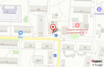 Магазин фастфудных изделий в Советском районе на карте