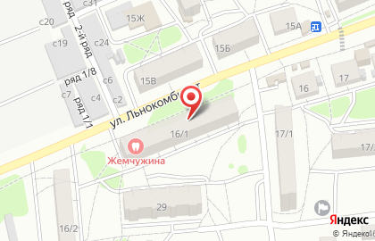 Фирменный магазин натуральных продуктов Деревня на улице Льнокомбинат на карте