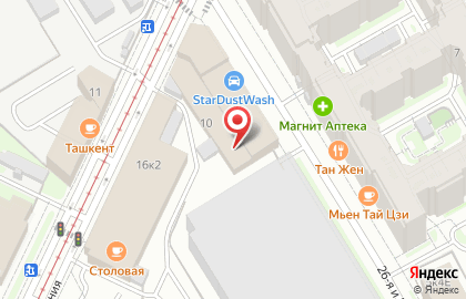 Автолюбитель в Василеостровском районе на карте