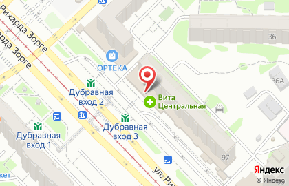 Микрокредитная компания Арифметика на улице Рихарда Зорге на карте