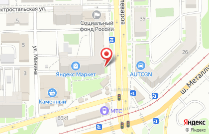 Аптека от Склада на улице Сталеваров, 66 на карте