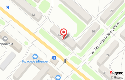 Пестречинка в Казани на карте