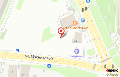 Автостоянка в Новосибирске на карте