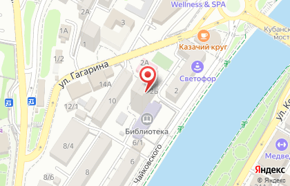 Студия маникюра Прованс на улице Чайковского на карте