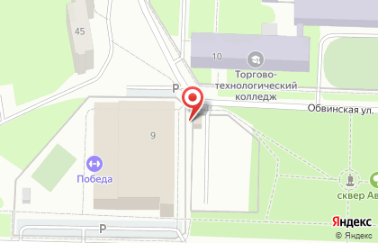 Автостоянка в Перми на карте