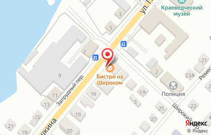 Бистро На Широком на карте