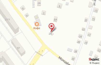 Фирменная сеть Заправка на Молодёжной улице на карте