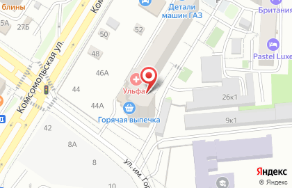Торговая компания Бизнес РМ в Октябрьском районе на карте