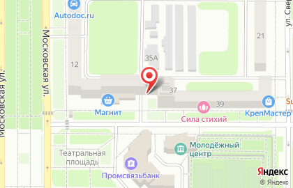 Магазин автозапчастей в Туле на карте