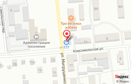 Продуктовый магазин в Челябинске на карте