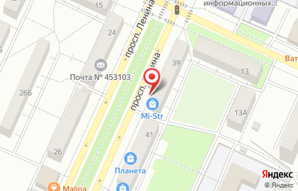 Ми-СТР на карте