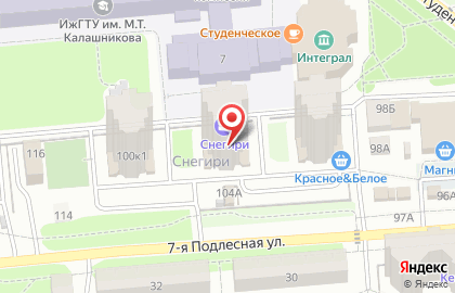 Швейно-трикотажная мастерская Скорошвейка в Ижевске на карте