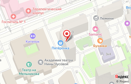 Строящиеся объекты, ЗАО Моспромстрой на улице Мельникова на карте