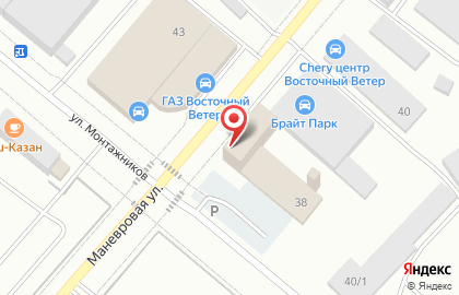 Пожарная часть №7 в Железнодорожном районе на карте