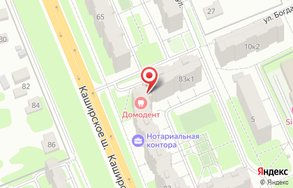 Школа танцев Dance_FM в Домодедово на карте