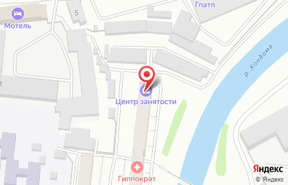 Центр занятости населения г. Таштагола на карте