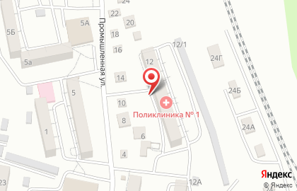 Поликлиника №1 во Владивостоке на карте