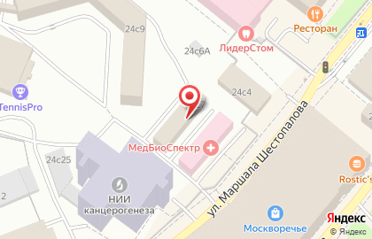 Торговая компания Экспресс Сервис в Москворечье-Сабурово на карте