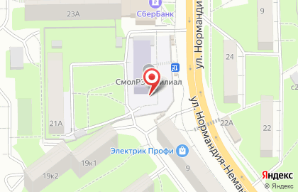 Столовая в Смоленске на карте