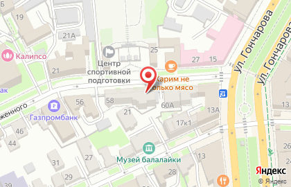 Салон-магазин Интерьер-М на улице Энгельса на карте