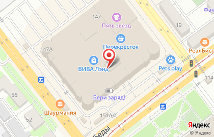 Магазин Цветной MUP на проспекте Кирова на карте