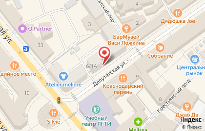 Магазин Мир кожи на Депутатской улице на карте