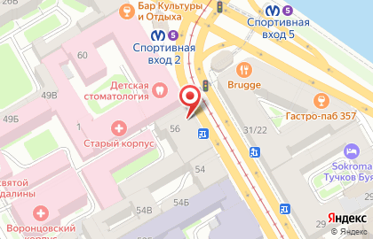 Алкогольный супермаркет Норман в Василеостровском районе на карте