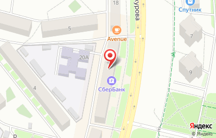 Страховая компания СберСтрахование на улице Винокурова на карте