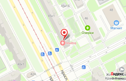 Суши-бар Express Суши в Красногвардейском районе на карте