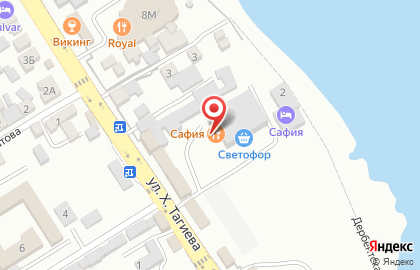 Банкетный зал Сафия на карте