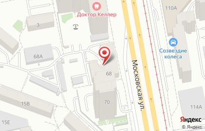 Центр социальной помощи семье и детям Верх-Исетского района Каравелла в Екатеринбурге на карте