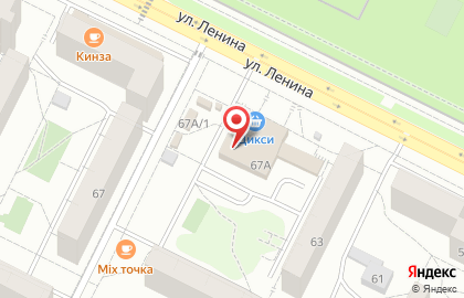 Дикси в Коломне (ул Ленина) на карте