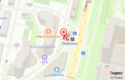 Киоск печатной продукции Московская периодика на Совхозной улице на карте