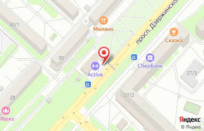Аудиореклама от РА Медиа-тайм на проспекте Дзержинского на карте