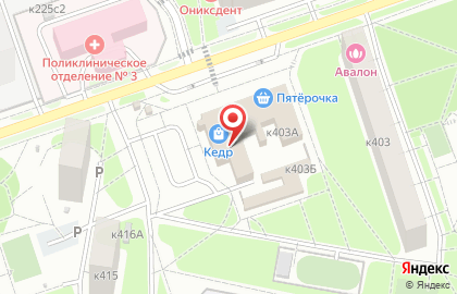 Кафе-пекарня Хлебное место в Зеленограде на карте