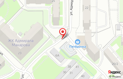 Автостоянка в Перми на карте