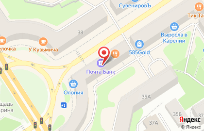 Магазин МИР ТАНЦА и спорта на проспекте Ленина на карте