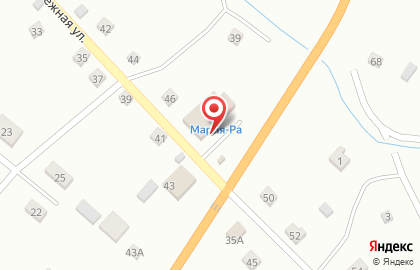 Продуктовый супермаркет Мария-Ра на Набережной улице на карте