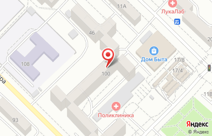 Участковый пункт полиции №1, 8 отдел полиции, Управление МВД России по г. Иркутску на карте